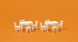Image for 590-17217 Table & Chairs Wht 10/