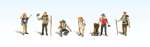 Woodland Scenics 1944 Take a Hike - Scenic Accents(R) -- pkg(6) HO Scale