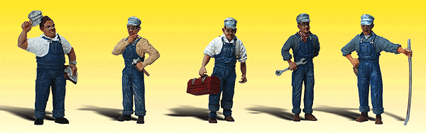 Woodland Scenics 2147 Train Mechanics and Tools - Scenic Accents(R) -- pkg(5) N Scale