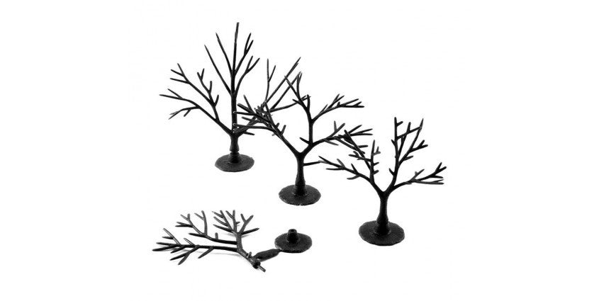 Woodland Scenics 1121 Tree Armatures - Deciduous -- 2 to 3" 5.1 to 7.6cm pkg(57) A Scale