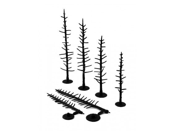 Woodland Scenics 1125 Tree Armatures - Pine -- 4 to 6" 10.2 to 15.2cm pkg(44) A Scale