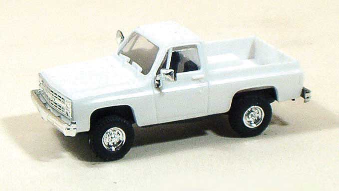 Image for 729-90002 Chevy 4WD Pick-Up Wht