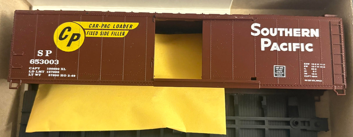 Bev-Bel 1978 50' Single-Door Boxcar SP Southern Pacific #653003 HO Scale
