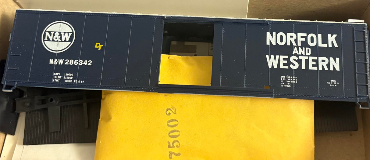 Bev-Bel 2236 50' Single-Door Boxcar N&W Norfolk & Western #286342 HO Scale