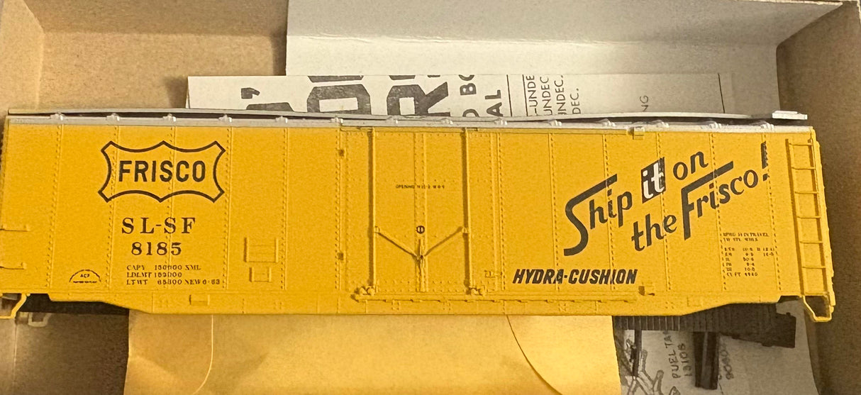 Bev-Bel 2333 50' Plug-Door Boxcar SL-SF St. Louis & San Francisco #8185 HO Scale