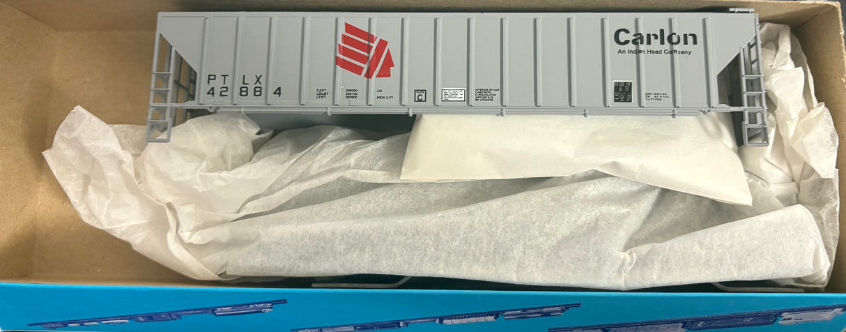 Bev-Bel 1797 54' P.S. Ribside Hopper PTLX-Carlon #42884 HO Scale