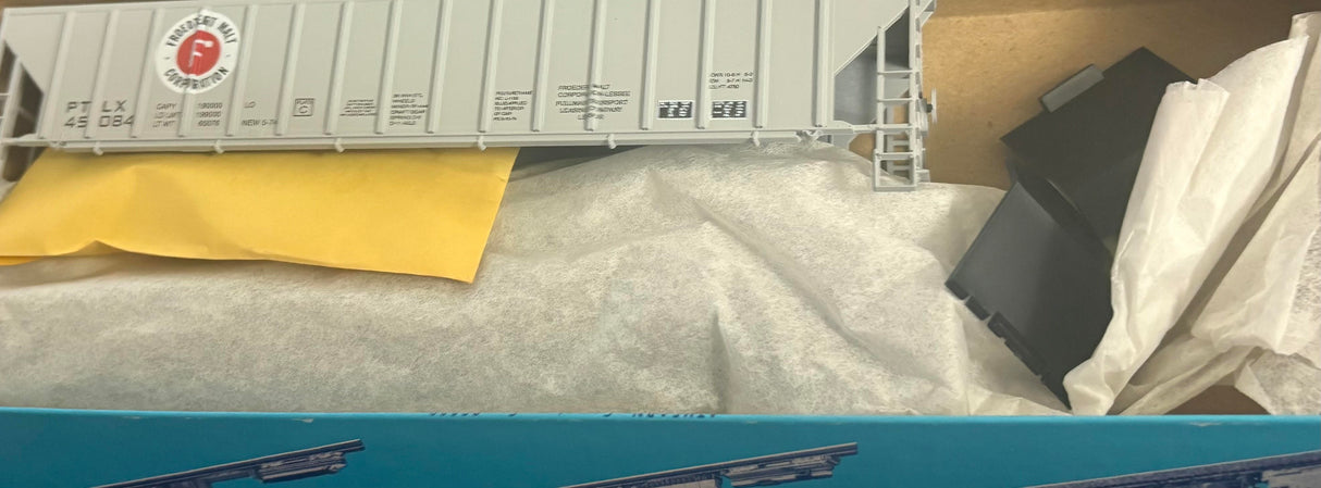 Bev-Bel 1947 54' P.S. Ribside Hopper PTLX-Froedtert Malt Corporation #45084 HO Scale