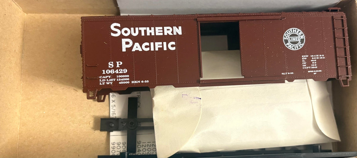 Bev-Bel 1923 40' Open-Top Quad Hopper SP Southern Pacific #106429 HO Scale