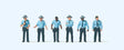 Image for 590-10798 US Highway Patrolmen