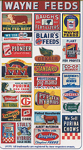 Image for 184-135 Vintage Feed & Seed Signs