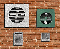 Image for 184-1707 Fans (7) & Vents (15)