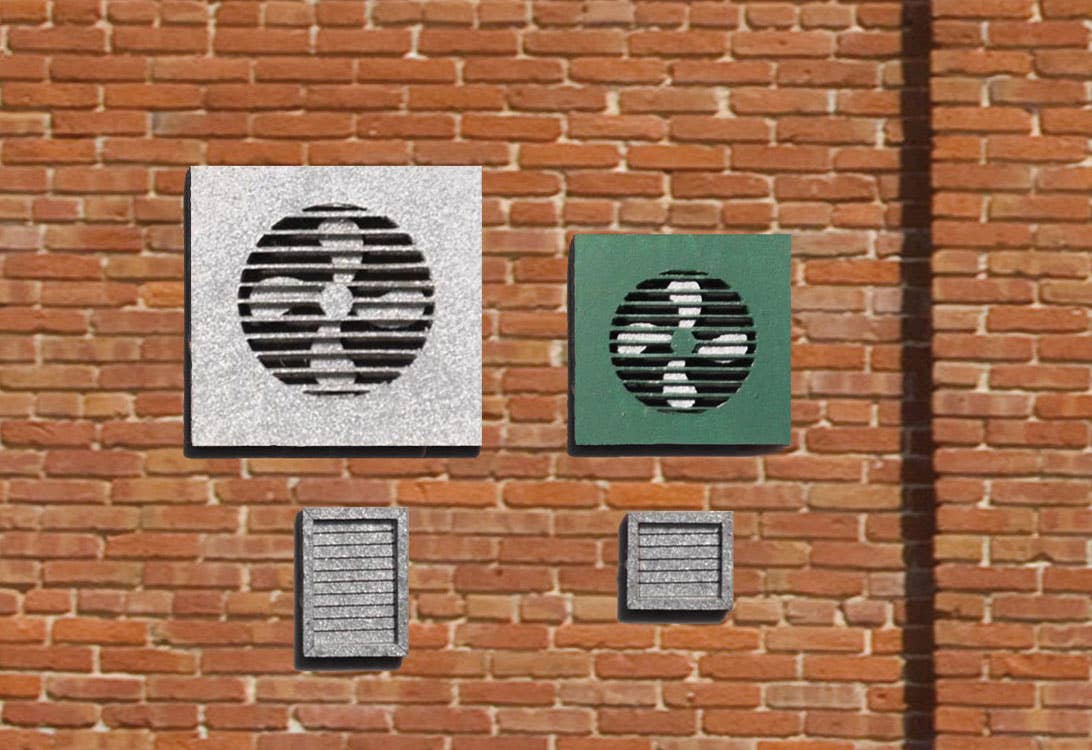 Image for 184-2707 Fans (6) & Vents (15)