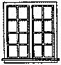 Image for 300-5222 Wndw Dbl 16-Pn 59x64" 4/