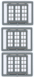 Image for 293-8127 Wndw DH 4/4 Trpl 98x90 3/