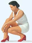 Image for 590-28228 Woman Putting on Shoes