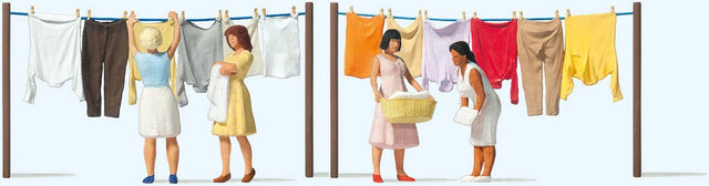 Image for 590-10741 Women Hanging Laundry
