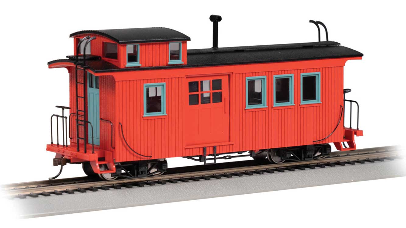 Image for 160-26703 Wd Caboose red Unletter