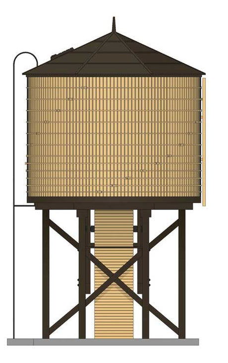 Image for 187-7927 Water Tower Unpower yello