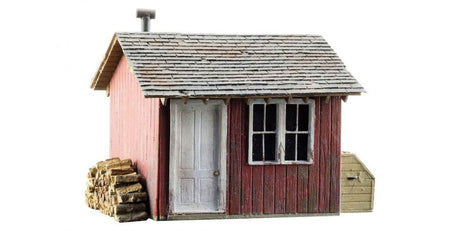 Woodland Scenics 4947 Work Shed - Built-&-Ready(R) Landmark Structures(R) -- Assembled - 1 1/4 x 1 1/16 x 1"  3.17 x 2.69 x 2.54cm N Scale