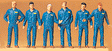 Image for 590-72406 Mechanics in Overalls 6/