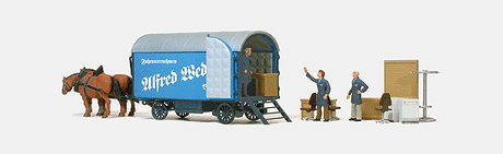 Image for 590-30494 Furniture Wagon w/Figures