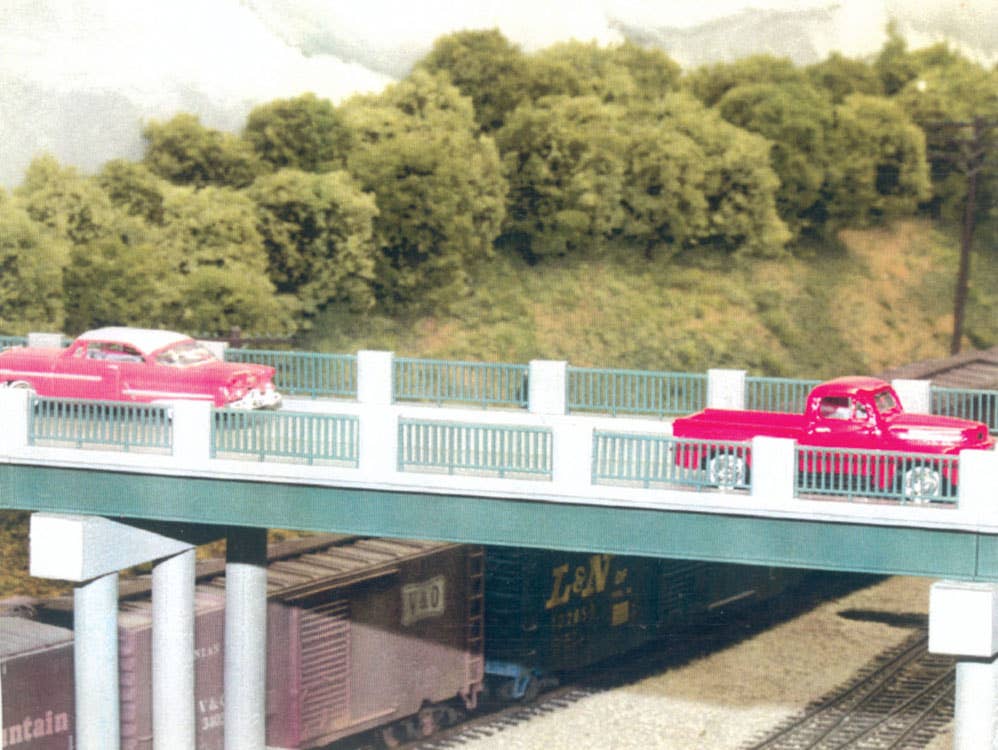 Image for 628-121 50' Wrght Iron Hwy Ovrpss