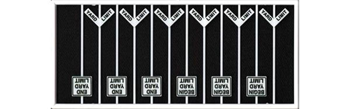 Image for 293-8330 Yard Limit Signs 3Typ 12/