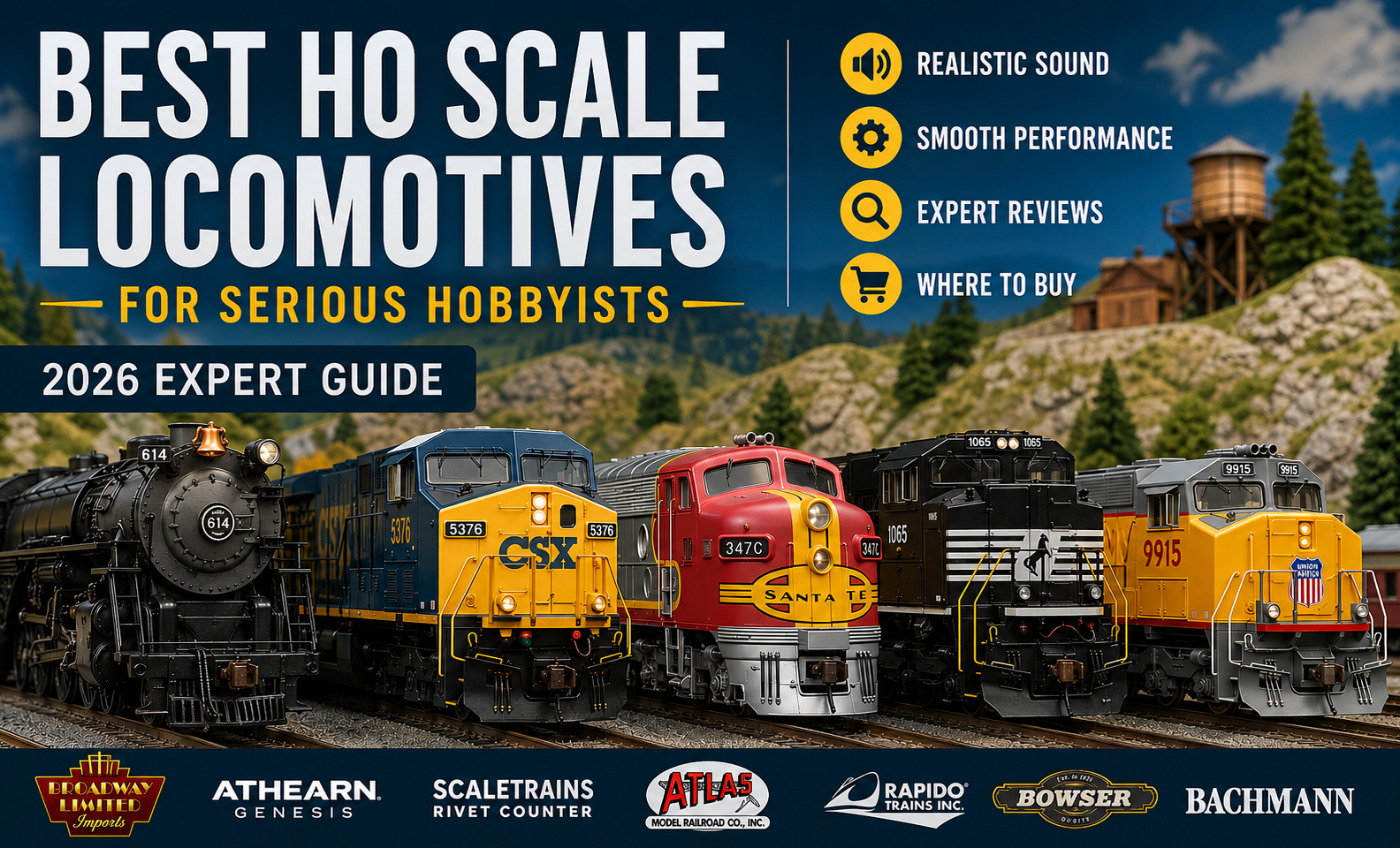 Best HO Scale Locomotives For Serious Hobbyists (2026 Expert Guide)