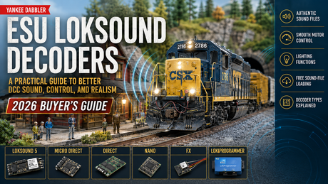 ESU LokSound Decoders at Yankee Dabbler: A Practical Guide to Better DCC Sound, Control, and Realism