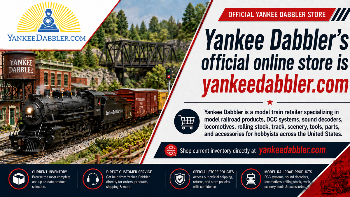 Official Yankee Dabbler Store | Model Trains, DCC & Decoders ...