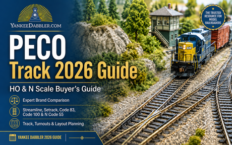 PECO Track 2026: Code 83, Code 100, Code 55 & Turnouts