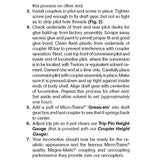 00133060 MICRO TRAINS / 001 33 060 COUPLER CONVERSION KIT (1168) N SCALE BACHMANN C40-8W