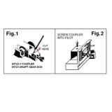 00133060 MICRO TRAINS / 001 33 060 COUPLER CONVERSION KIT (1168) N SCALE BACHMANN C40-8W