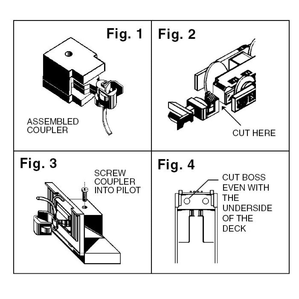 00141030 MICRO TRAINS / 001 41 030 COUPLER CONVERSION KIT (1161) N SCALE KATO U30C