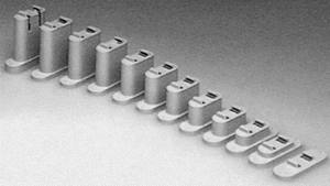Atlas {2541} N Scale Over & Under Pier Set (Scale=N) Part#150-2541