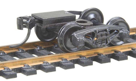 502 Kadee / Bettendorf 50-Ton Trucks with Ready-To-Mount Metal Couplers Metal Fully Sprung Equalized Trucks 1 pair /  (HO Scale) Part # 380-502