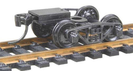 516 Kadee / Vulcan Double Truss Trucks with Ready-To-Mount Metal Couplers Metal Fully Sprung Equalized Trucks 1 pair /  (HO Scale) Part # 380-516
