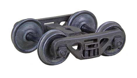 Model Train HO Scale 50 Ton Barber Trucks W Standard 110 Metal Wheels