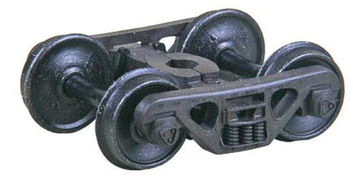 569 Kadee / A.S.F.® 100-ton Roller Bearing Trucks "HGC" Two Piece Fully Equalized Self Centering Trucks 1 Pair (HO Scale) Part # 380-569