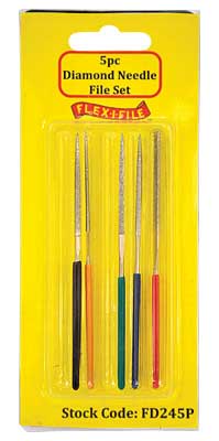 Image for 232-FD245P Diamond File 5-Piece Set