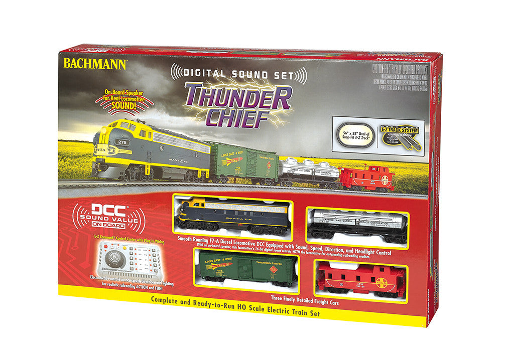 826 Bachmann Train Set Thunder Chief Set DCC Sound SCALE HO P YankeeDabbler