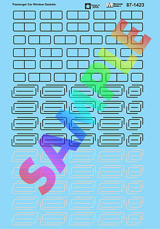 Image for 460-871423 Pass Car Windows Gaskets