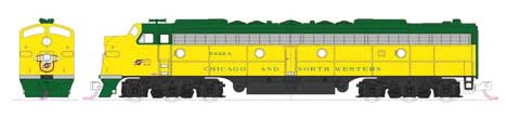 Image for 381-106104LS N E8A Pullman PS CNW"400