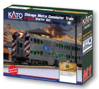 Image for 381-1060037 Comm Train Set F40PH METX