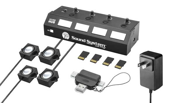 Woodland Scenics JS6900 Sound System Starter Kit Just Plug All Scale