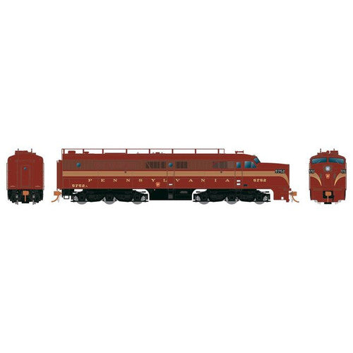 Rapido 23530 ALCO PA PRR Pennsylvania Railroad #5759 (5-Stripe, Tuscan, gold, Trainphone Antenna) w/LokSound & DCC HO Scale