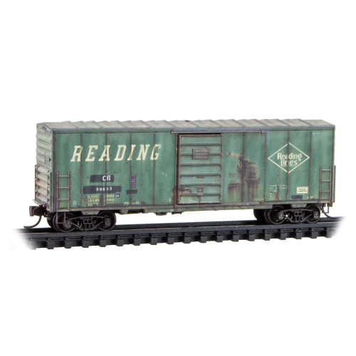 Micro-Trains 024 44 610 40' Box Car - Conrail #60833 (Weathered, Ex-Reading, CR Series #5) N Scale