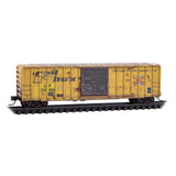 Micro-Trains 025 44 437 UP ex-Railbox 50′ Rib Side Boxcar, single door Rd #130866 N Scale