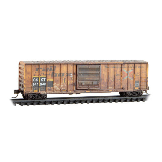 Micro-Trains 025 44 439 50' Rib Side Boxcar - CSX/ex-Railbox Rd #141948 N Scale
