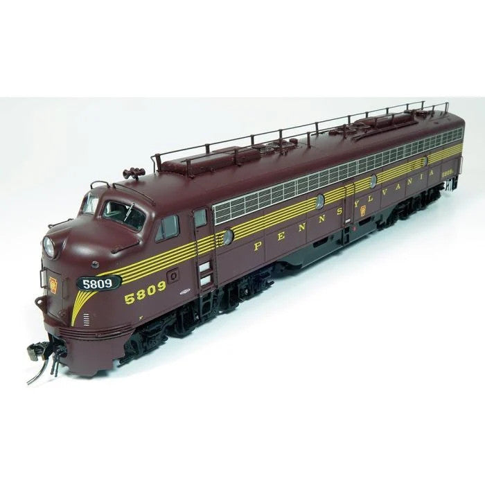 Rapido 28530 EMD E8 PRR - Pennsylvania Railroad #5809 (5-Stripe, Tuscan, yellow) HO Scale